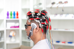 �Ե�ͼñ̩ŵ���轺���Ե�ñElastic EEG Caps (Silicon Tube) �C For Bridge Electrode