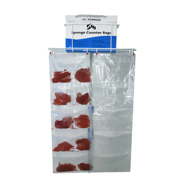 һ����ҽ��ɴ��������Disposable medical sponge counter bag