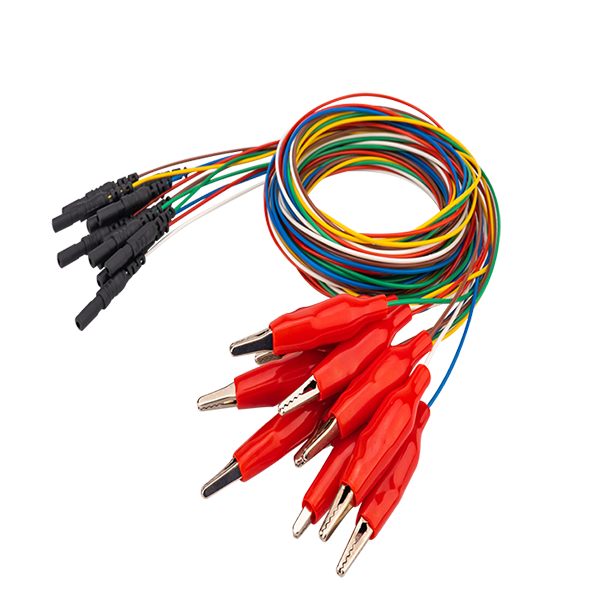�Ե�����е缫�ߵ�����EEG Large Alligator-Clip Lead Cable