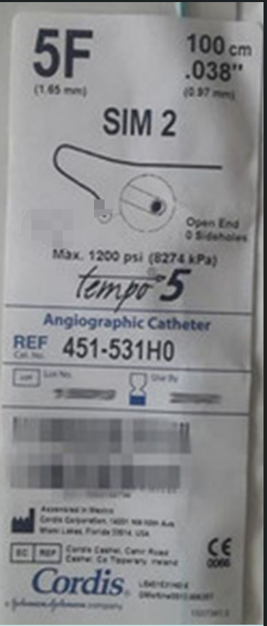 ǿ��Cordis ��Ӱ���� 451-531H0�� 451-535H0,  451-543H0