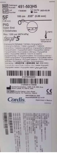 ǿ��Cordis ��Ӱ���� ��β 451-503H5