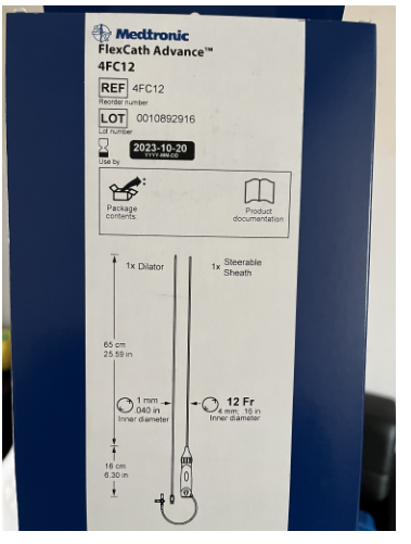 ������ Medtronic �ɵ����͵����� 4FC12