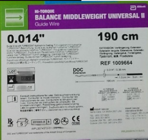 ����Abbott ������˿ guidewire �ϱ��� 1009664