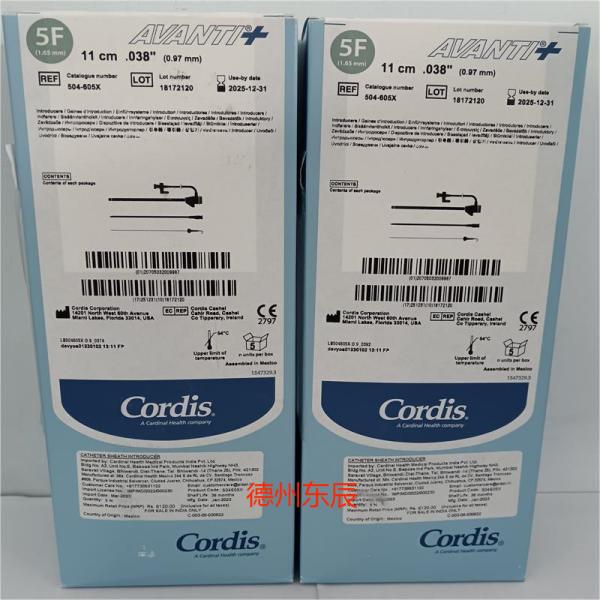 ǿ�� Cordis  �����ʼ������׼�  504-605X
