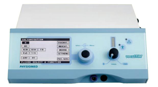 �¹�������PHYSIOMED�е�Ƶ������vocaSTIM-Master