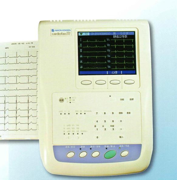 �ձ����NIHON KOHDEN�ĵ�ͼ��ECG-1350P