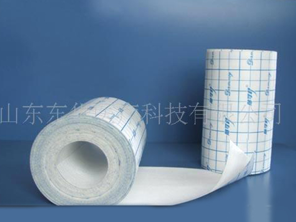 医用聚氨酯PU膜卷或无纺布裸片半成品留置针贴卷材