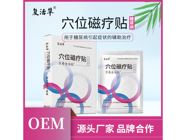 穴位磁疗贴糖尿病降糖贴 山西健康动力医疗