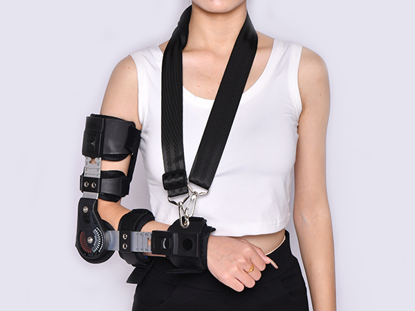 肘关节固定支具可调上肢康复矫正前臂限脱位吊带胳膊骨折扭伤护具