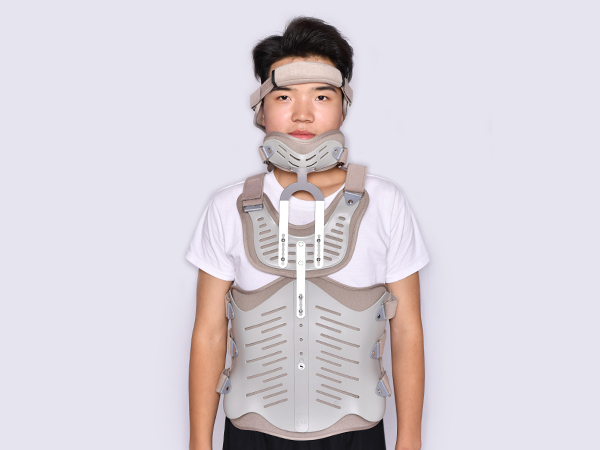 可调节头颈胸腰椎固定支具颈部胸部腰部骨折固定支具脊柱术后护具