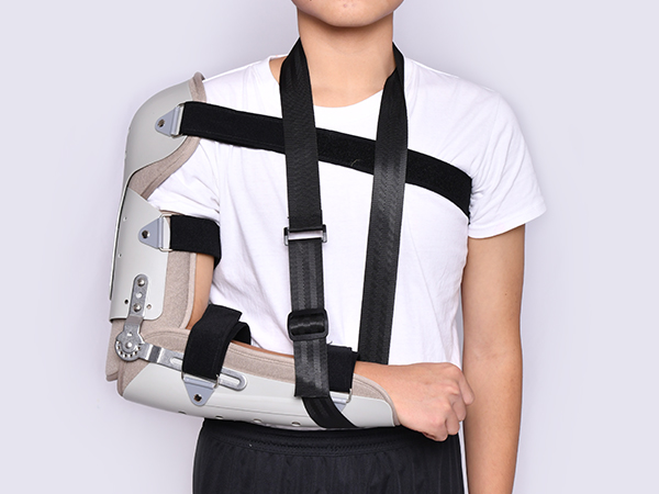 可调肩肘关节固定支具尺挠骨折肱骨支架胳膊上肢夹板肩脱臼护具