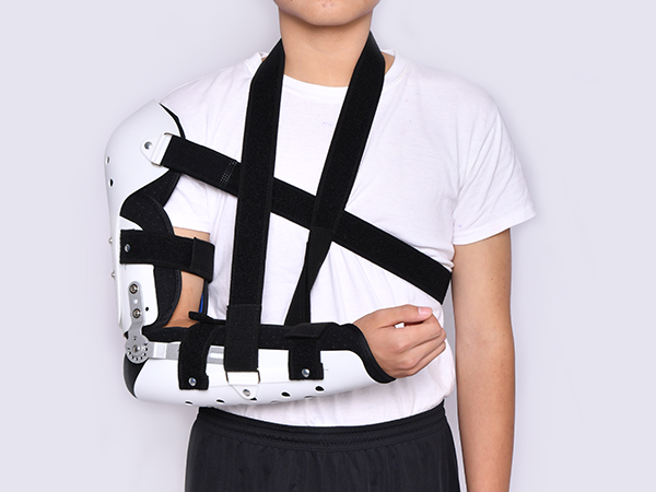 肘关节固定支具可调卡盘设计肘肩护具 肩关节支架塑形