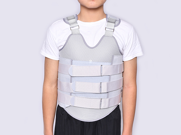 胸腰椎固定支具低温热塑胸腰椎固定带护具 可塑型背带式胸腰支具