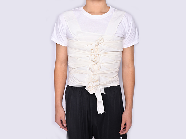 棉布多头胸带手术后胸腹部束缚绑带固定带背心式多头胸带