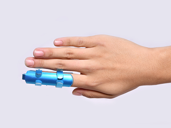 手指固定夹板大小拇指中食指无名指扭伤康复铝合金独立包装保护套