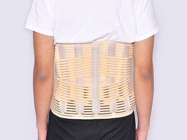 医用加宽钢板护腰带 薄款透气腰围 曲度铝板护腰带 四季