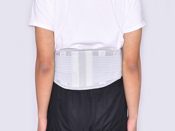四季网状透气护腰 收腹钢板支撑护腰带 腰部支撑带