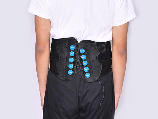 腰部固定成人腰托滑轮系统滑车可调式拉绳腰部护具拉线护腰带