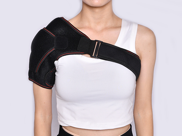 可调肩关节固定带防脱臼护肩手臂肩部拉损伤护具加强单肩