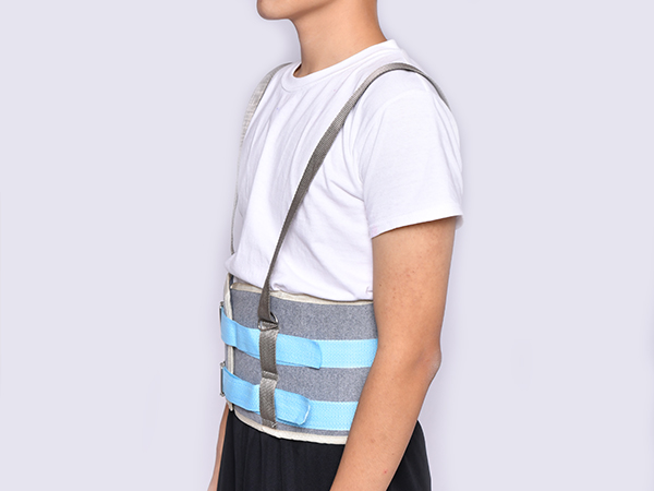 腰椎拉伸带 腰部锁扣调节固定带 腰椎纠形固定骨盆下拉固定护腰带