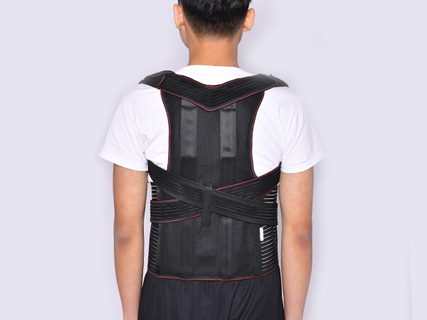 成人背部固定带男女通用带支撑绑带背部肩胛骨护具