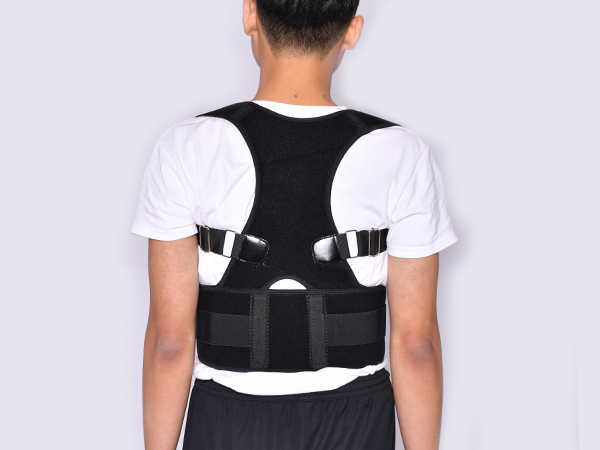 驼背矫正器成人矫正带脊柱侧弯护腰背矫姿带