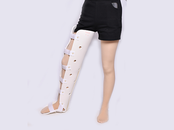 胫腓超踝固定支具 膝关节下肢夹板大腿护具股骨小腿高分子托具