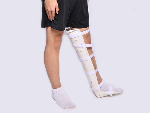 高分子膝部下肢支具骨折护具夹板小腿膝盖关节术后外固定支具