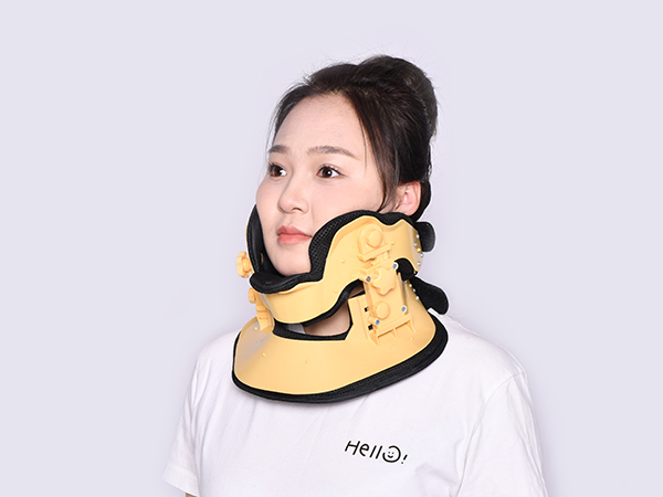 升降拉伸围脖术后防护固定骨折固定支具硬性护颈固定器可调节颈托